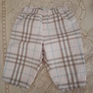 Baby Girl Burberry signature pant
